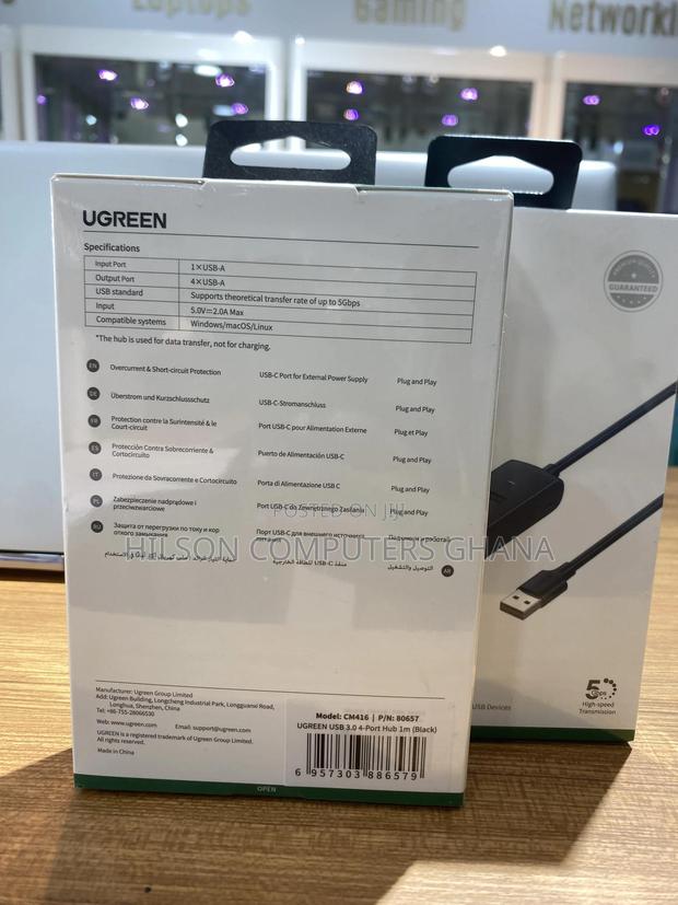 Ugreen 80657 4-Port Usb 3.0 Hub With 5gbps Transmission Rate · Photo 2
