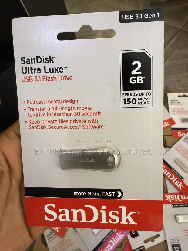 Sandisk Original Ultra Luxe Usb 3.1 Flash Drive ( Pen Drive From Uk · Photo 3