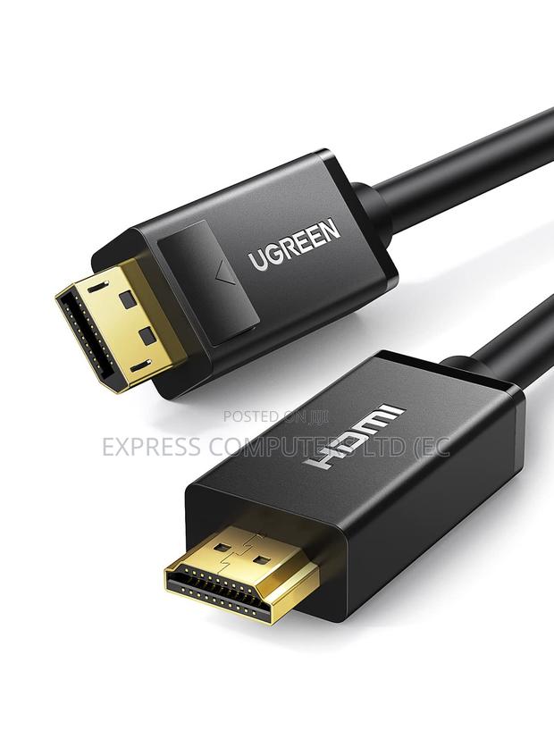 Display Port (Dp) to Hdmi Straight Cable · Photo 1