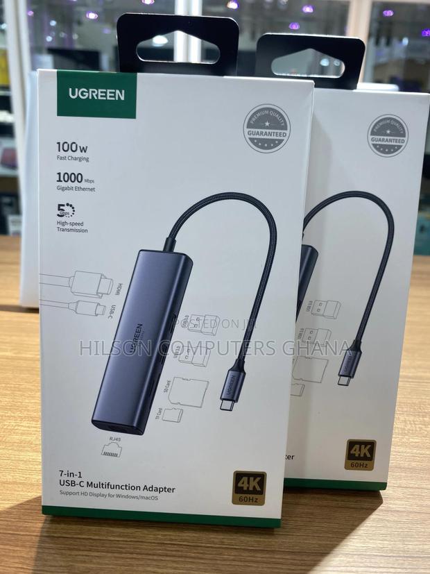 Ugreen Usb C 7 in 1 Hub With 60hz Hdmi - 60515 · Photo 1