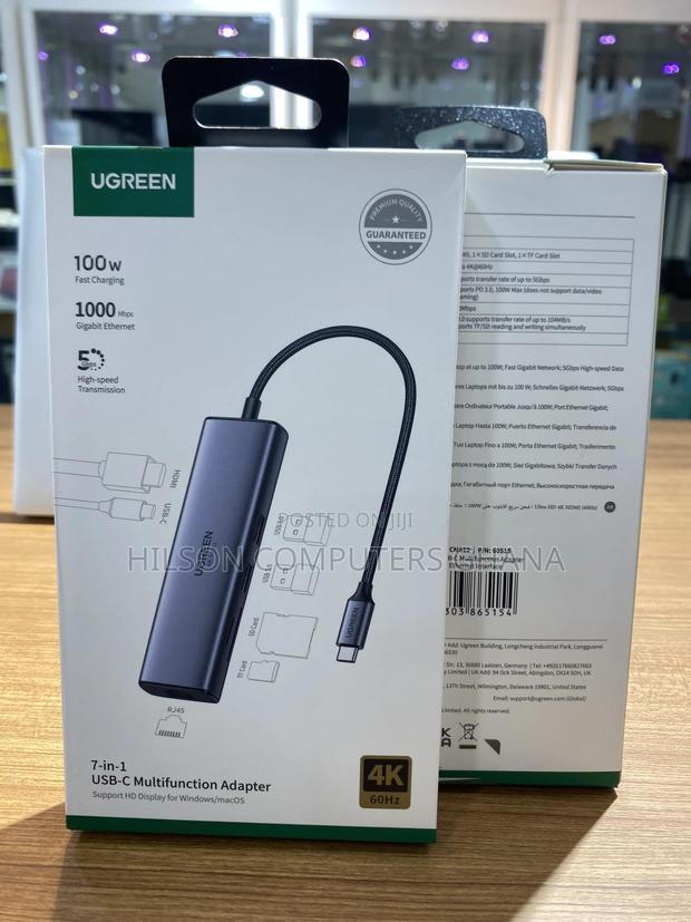 Ugreen Usb C 7 in 1 Hub With 60hz Hdmi - 60515 · Photo 4