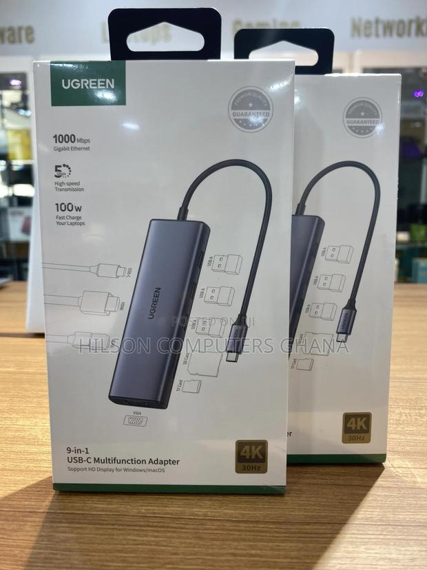 Ugreen 9-in-1 Usb-C Hub 3xusb-a 3.0 Cm498-15600 · Photo 2