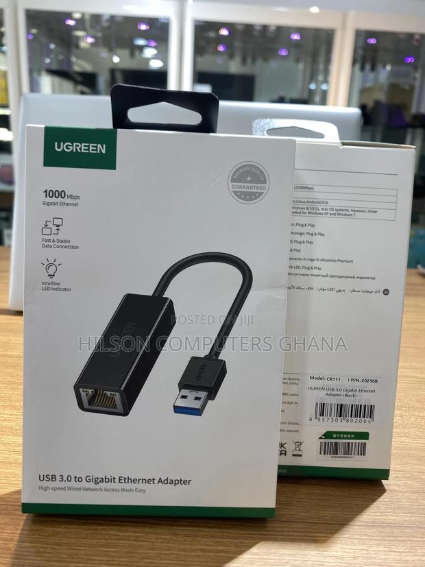 Ugreen USB-a to 3.0 Gigabit Ethernet Adapter - 20256b · Photo 2