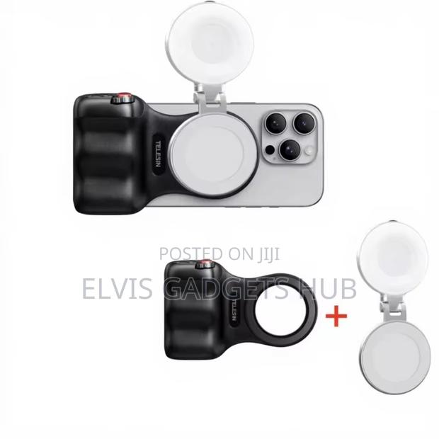 Telesin Phone Camara Grip + Selfie Ring Light · Photo 1