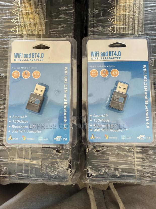 Bluetooth 4.0 Wireless- Wifi Usb Adapter Dongle 2 in 1 Original · Photo 4