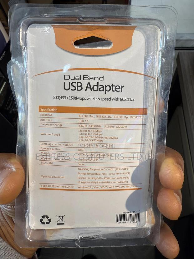 Bluetooth 4.2 and Wireless- Usb Adapter Dongle 2 in 1 Original · Photo 2