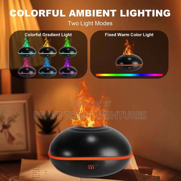 Colourful Flame Aromatherapy Diffuser · Photo 2