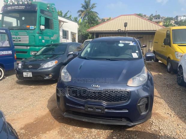 Kia Sportage EX 4dr SUV AWD (2.4L 4cyl 6A) 2017 Blue · Photo 1