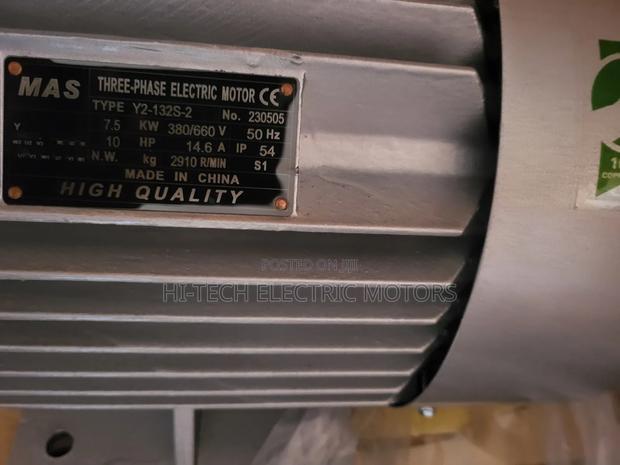 10hp (7.5kw) High Speed (2900rpm) Three Phase Electric Motor · Photo 3