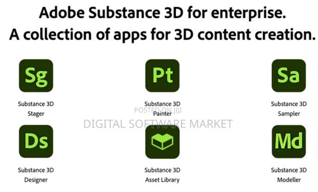 Adobe Substance 3d Collection 2025 For Windows Or Mac Lifetime License · Photo 1
