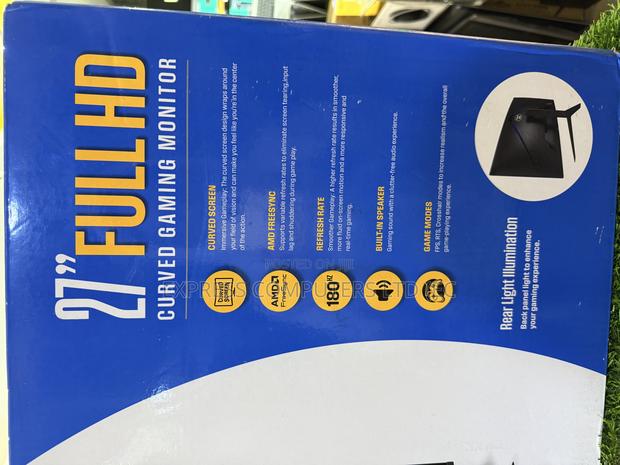 27'' Curved Gaming Monitor 180hz Refresh Rate Game Plus Mode From Uk · Photo 4