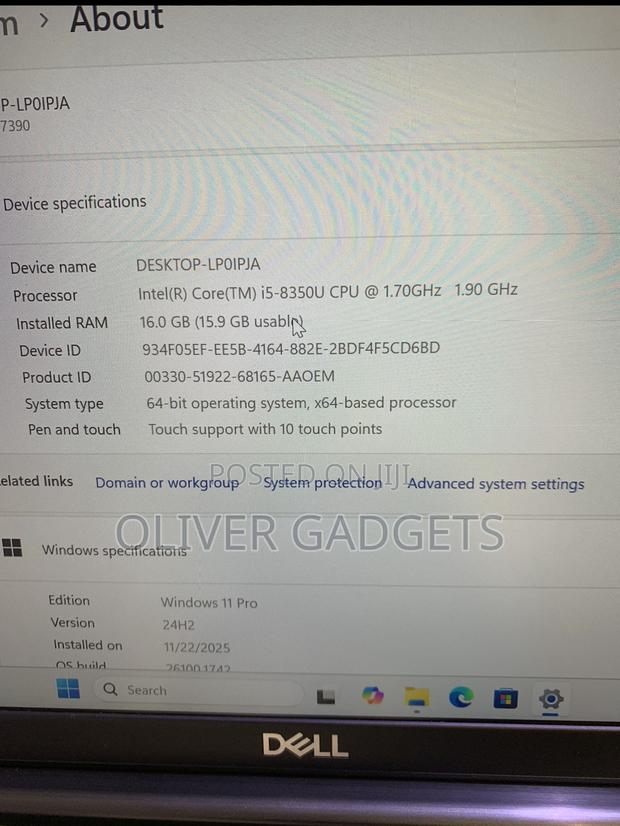 Laptop Dell Latitude 7390 16GB Intel Core i5 SSD 256GB · Photo 8
