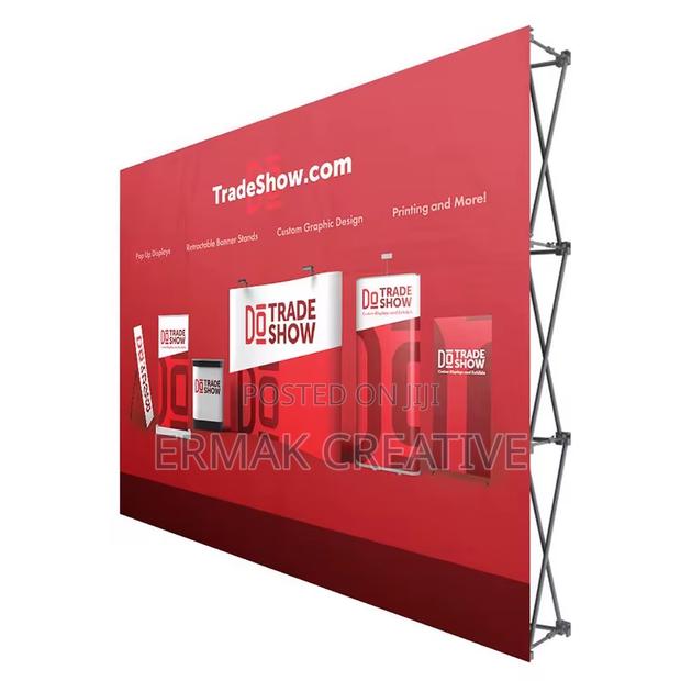 Portable Backdrop With Print ( Collapsible) · Photo 8
