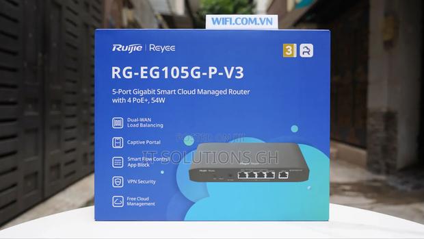 Rg-Eg105g-P-V3 Reyee Cloud Managed Poe Router · Photo 1