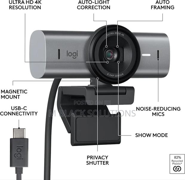 Logitech Mx Brio Ultra Hd Webcam · Photo 3