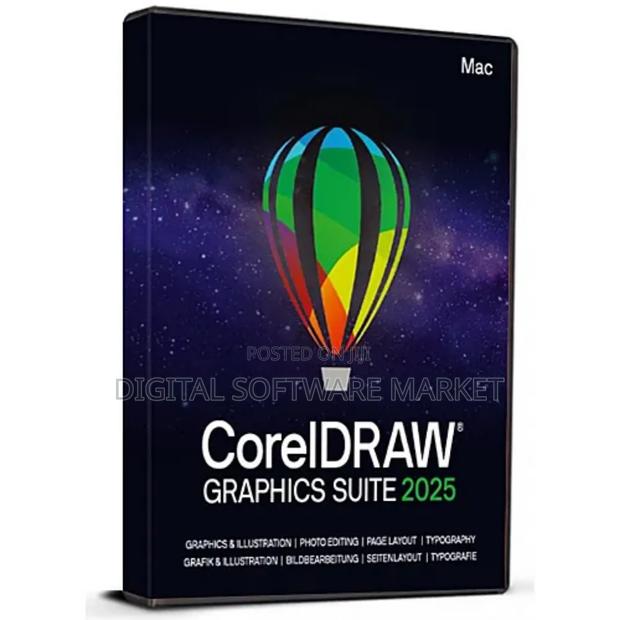 Coreldraw Graphics Suite 2025 for Mac (Lifetime / 1 Device)License Key · Photo 1