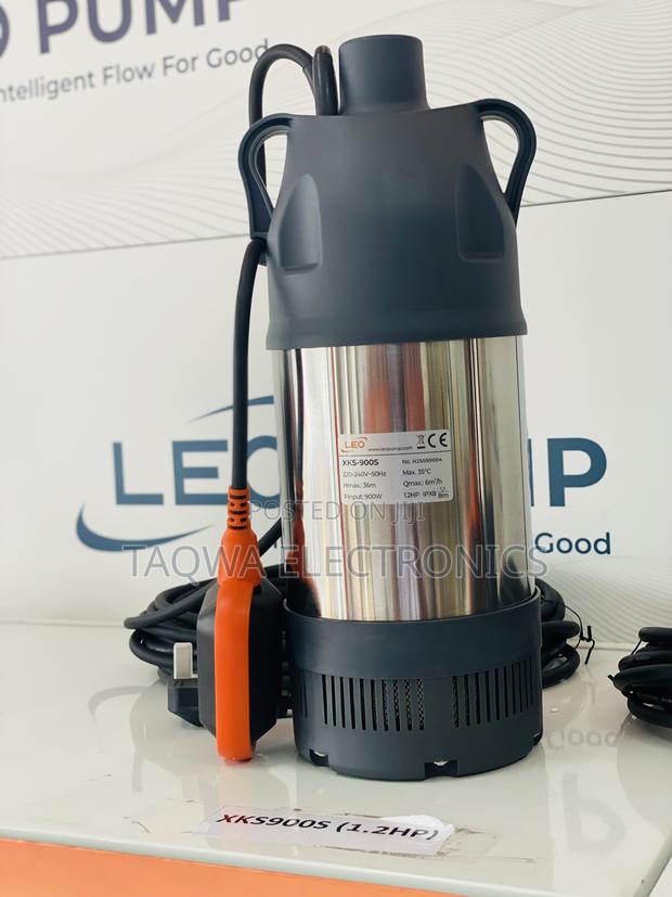 Leo XKS-900s Submersible 1.2hp Water Pump · Photo 1
