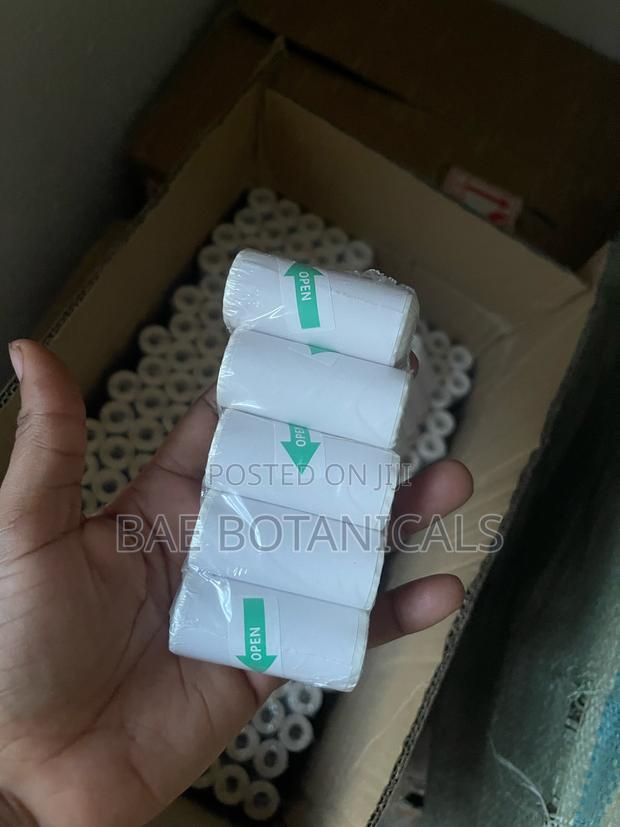Sticker Roll For Mini Thermal Printer (Set Of 5) · Photo 1