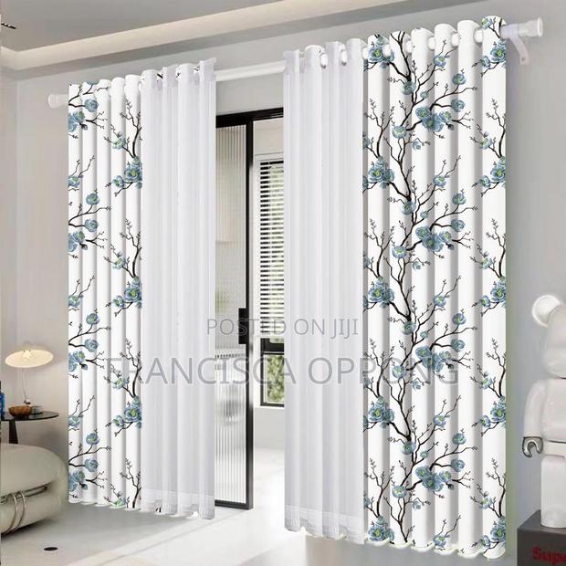 Beautiful 4 in 1 Curtains With Voile(Available in Various Colors ) · Photo 1
