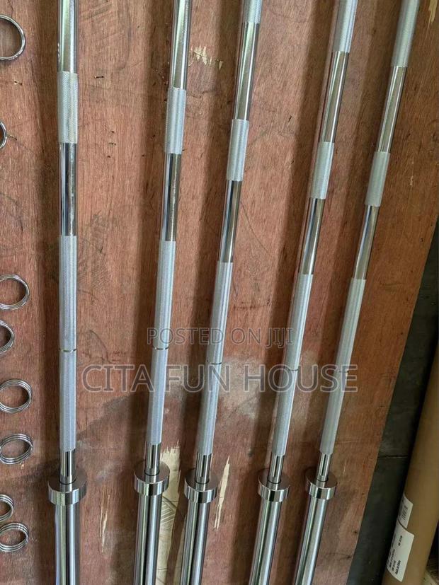 2.2m Olympic Barbell Weightlifting Bar 20kg/ 7ft · Photo 2