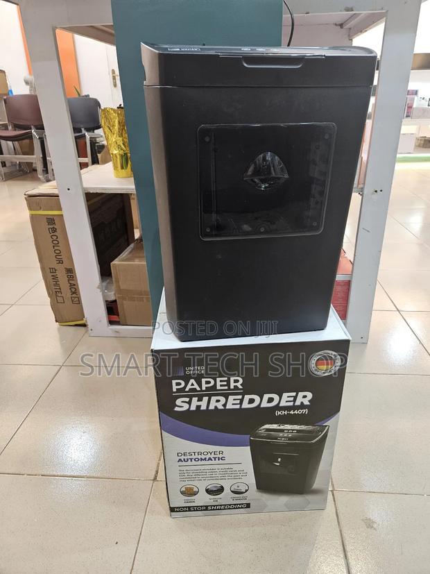 United Office Quality Automatic Cross Cut Document Shredder Germany · Photo 6