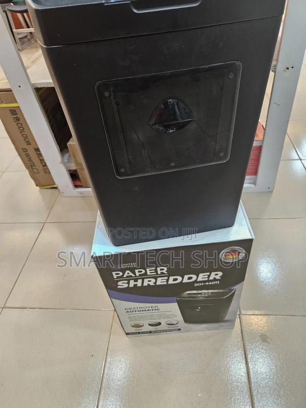 United Office Quality Automatic Cross Cut Document Shredder Germany · Photo 7