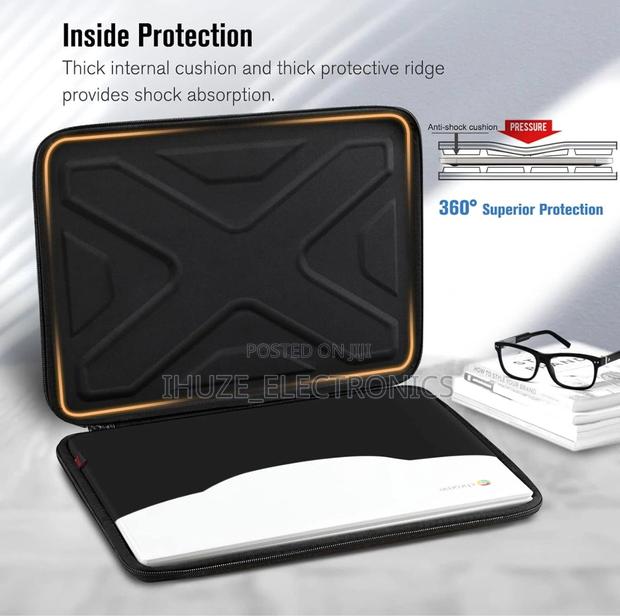Hard Shell Laptop Sleeve Case for 13-14 Inch Apple, Hp, Dell, Etc · Photo 2