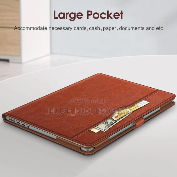 Sleeve Case For Macbook Pro 14-inch (2021-2025) Leather Folio Cover · Photo 3