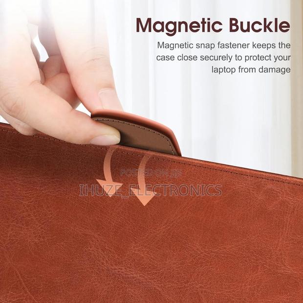 Sleeve Case For Macbook Pro 14-inch (2021-2025) Leather Folio Cover · Photo 4