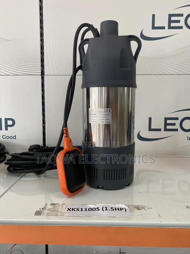 Leo XKS-100s Submersible 1.5hp Water Pump · Photo 1