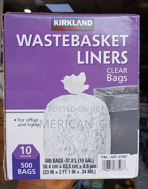 Kirkland Wastebasket Liners, 10 Gallons(500 Bags) · Photo 1