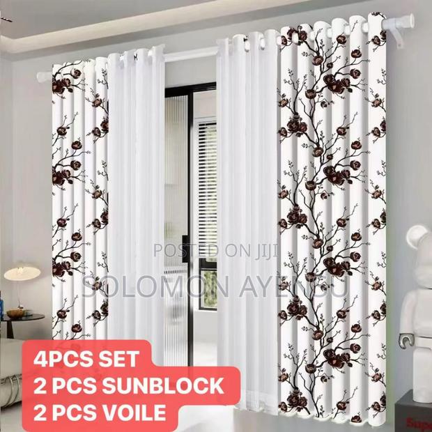 Quality Sunblock Curtains Available With Voile · Photo 2