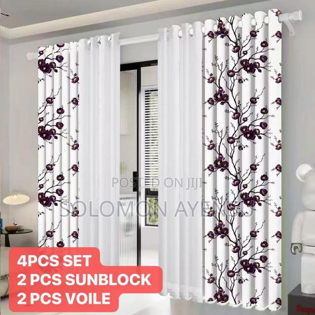 Quality Sunblock Curtains Available With Voile · Photo 3