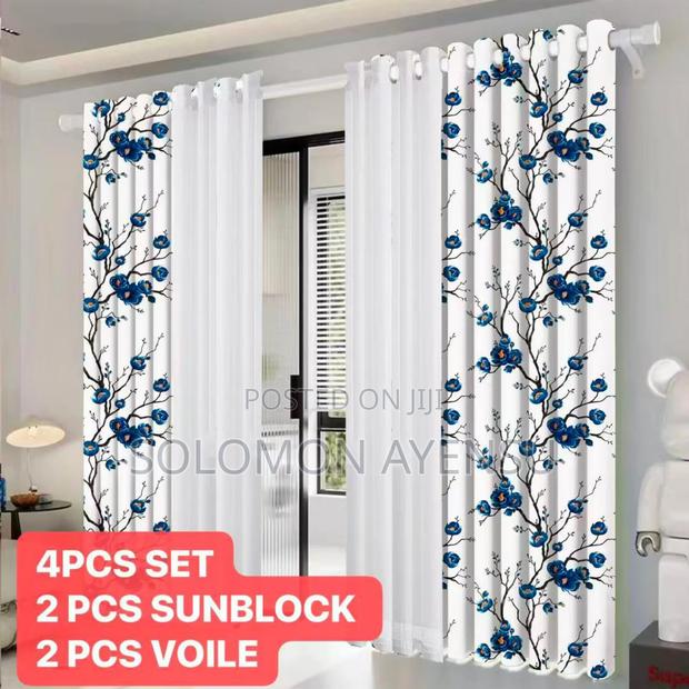 Quality Sunblock Curtains Available With Voile · Photo 4