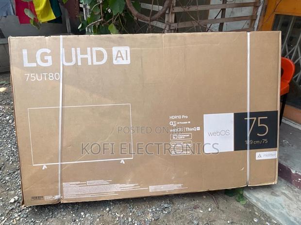 Lg 75” Ai Cinemascreen Smart, Sharp Seriously Stunning · Photo 1