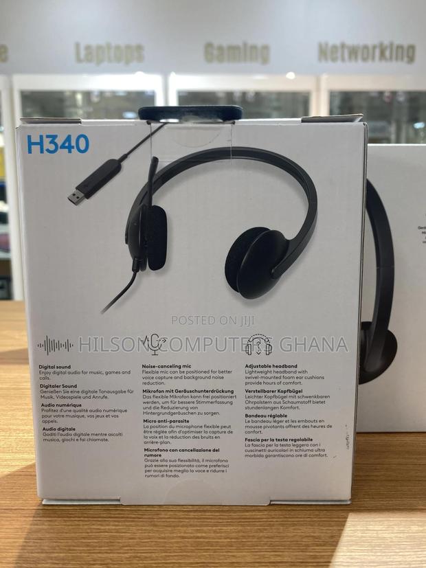 Logitech H340 Stereo Wired Over Ear Usb Headphone · Photo 2