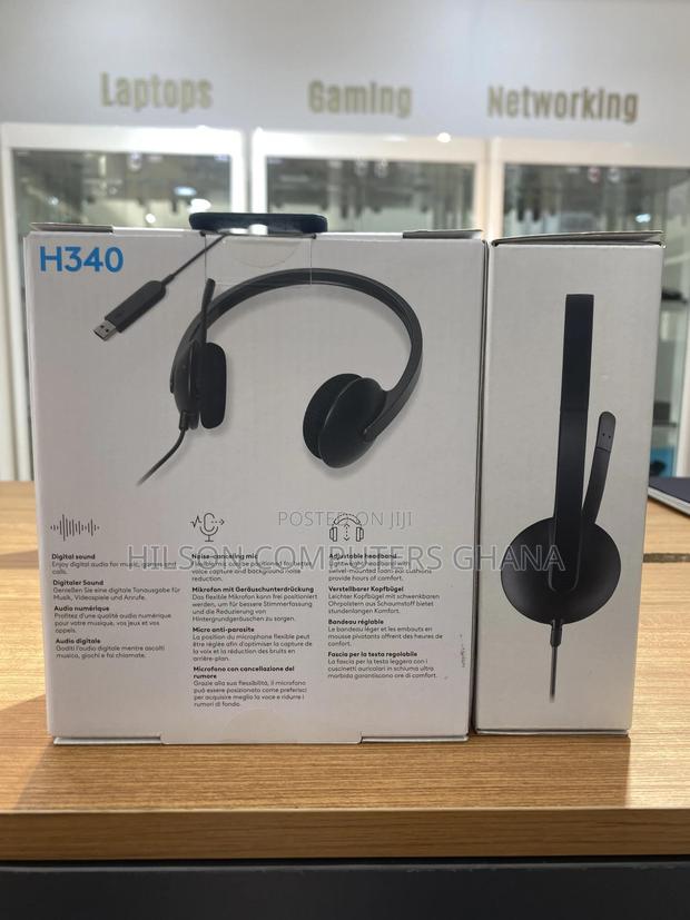 Logitech H340 Stereo Wired Over Ear Usb Headphone · Photo 3