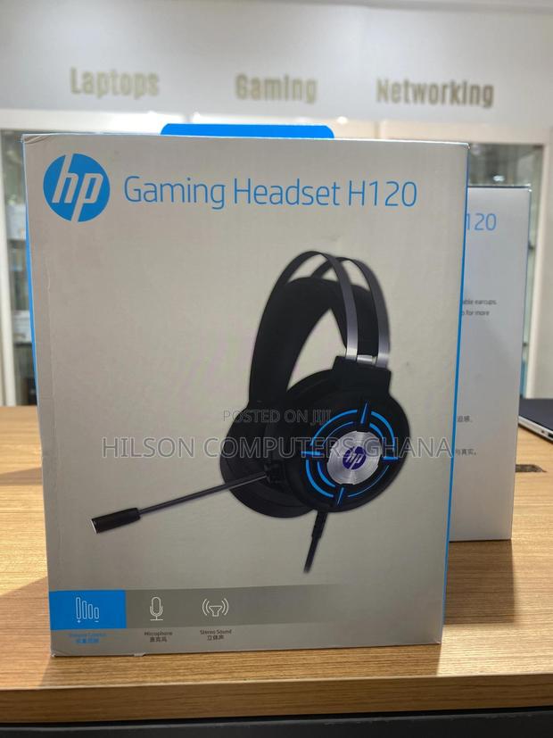 Hp H120g Gaming Headset – Black · Photo 1