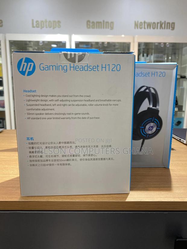 Hp H120g Gaming Headset – Black · Photo 2