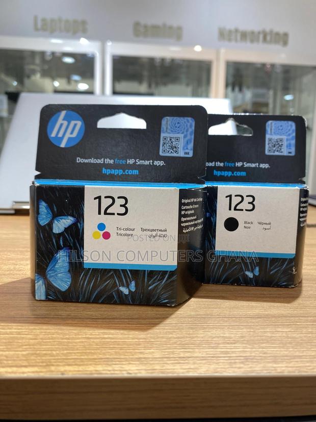 Hp 123 Ink Cartridges - Black Tricolor · Photo 2
