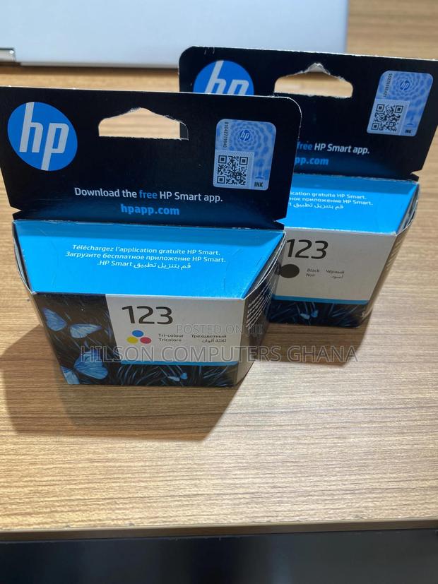 Hp 123 Ink Cartridges - Black Tricolor · Photo 3
