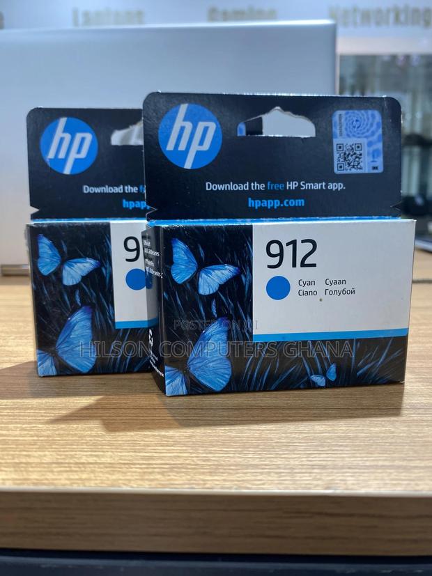 Hp 912 3yl77ae 912 Original Ink Cartridge – Cyan · Photo 1