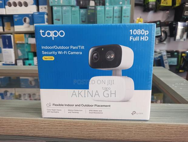 Tp-Link Tapo C206 Indoor/Outdoor Pan/Tilt Security Wi-Fi Camera 1080p · Photo 1