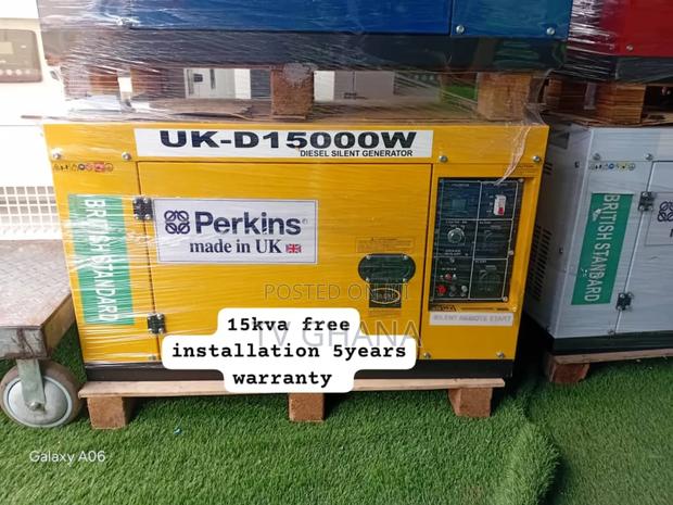 Perkins 15kva Diesel Generator – Original Uk Model, Super Silent · Photo 1