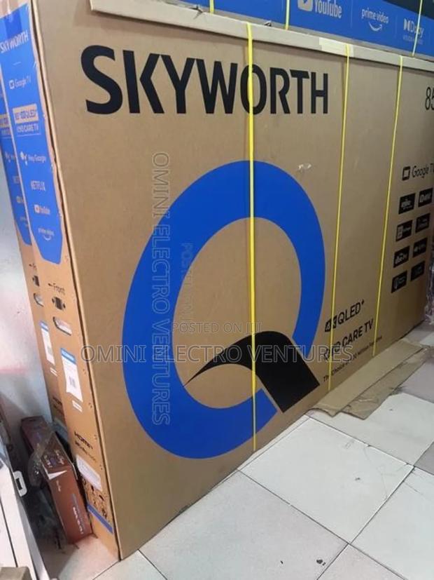 Brand New Skyworth 85 Qled Smart TV · Photo 1