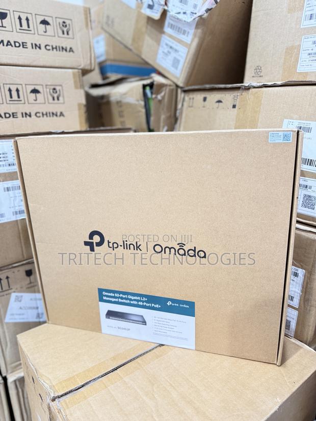 Tp-Link Omada Tl-Sg3452p 52-Port Gigabit L2+Managed Switch+ 48port Poe · Photo 3