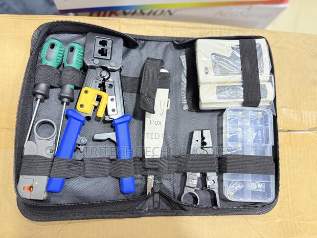 Networking Tools Kit With Pass Through Crimping Tool · Photo 2