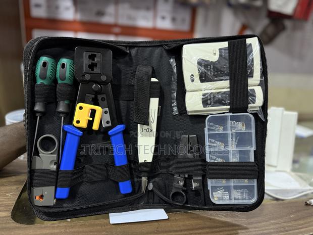 Networking Tools Kit With Pass Through Crimping Tool · Photo 1