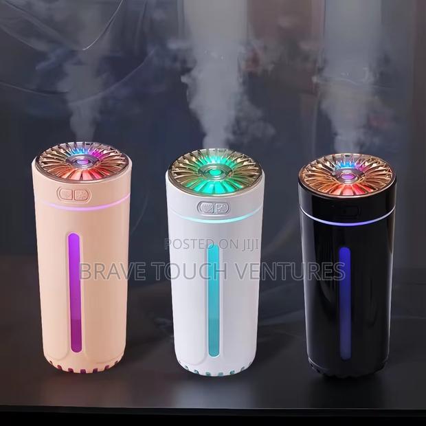 300ml Rechargeable Ultrasonic Humidifier Diffuser Air Freshener Mist · Photo 2