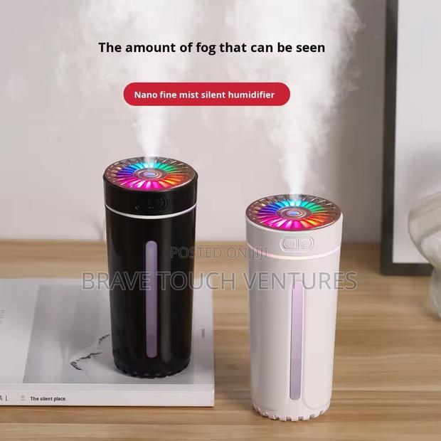 300ml Rechargeable Ultrasonic Humidifier Diffuser Air Freshener Mist · Photo 1